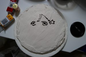 東條希ちゃん生誕祭のキャラケーキ作成